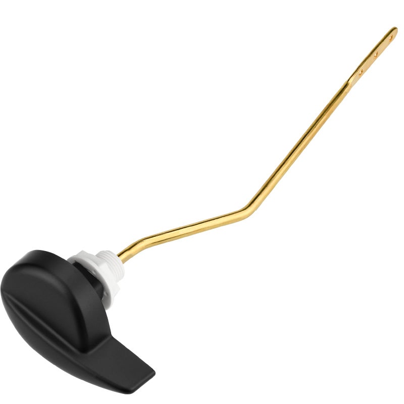 Ancable Compatible with TOTO Toilet Handle Replacement Parts Kit, Universal THU068#CP Trip Lvr for St743S Side Mount Toilet Flush Tank Lever Handle for TOTO Kohler Toilet Tank, 1-Pack Matte Black - Image 1